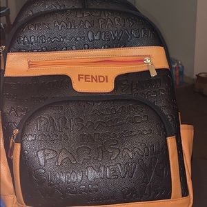 Paris Milan (London) Fendi. Designer backpack.